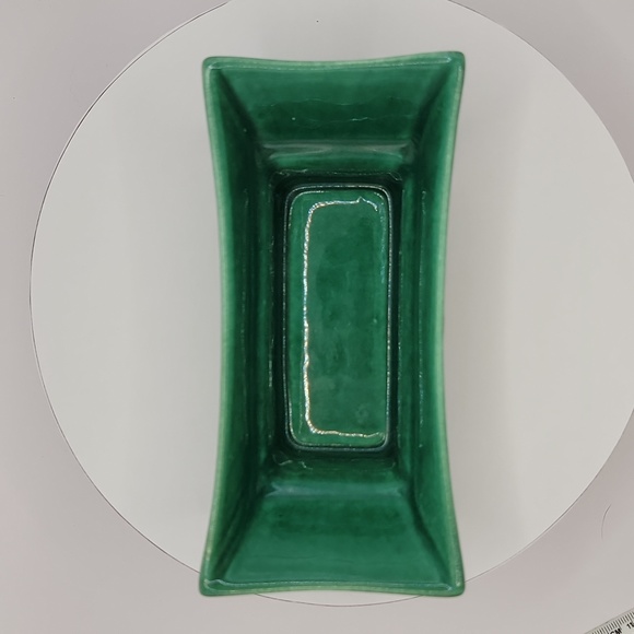 Vintage California Originals Whittfred 24-L Rectangular Green Planter - Picture 6 of 13